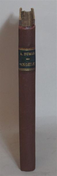 null Alexandre DUMAS "Angèle - Drame en cinq actes" Un volume relié - Edition originale...