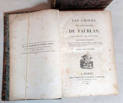 null Jean-Baptiste LOUVET DE COUVRAY "Les Amours du Chevalier de Faublas" Quatre...