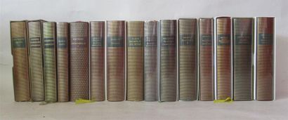 null Ensemble de 15 volumes - Bibliothèque de la Pléiade dont : Romans picaresques...