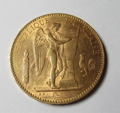 null Pièce de 100 Francs or République Française 1906 