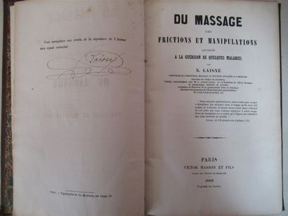 null N. LAISNE - Ensemble de quatre volumes reliés dont : Traité élémentaire pour...