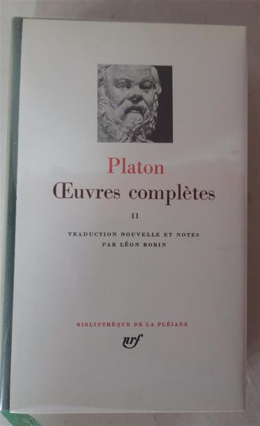 null Collection LA PLEIADE, un volume Platon oeuvre complète