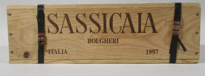 null Un Magnum de SASSICAIA Bolgheri Italie 1997 (dans sa caisse bois d'origine non...