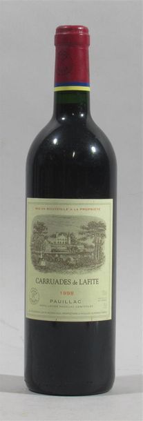 null 1 bouteille de CARRUDES de LAFITE SC Château Lafite Rothschild propriétaire...
