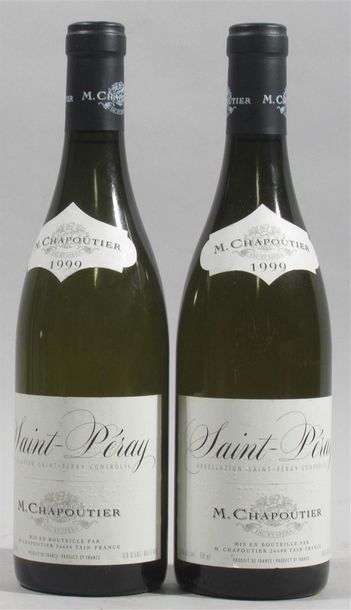 null 2 bouteilles de Saint Péray blanc M. Chapoutier 1999