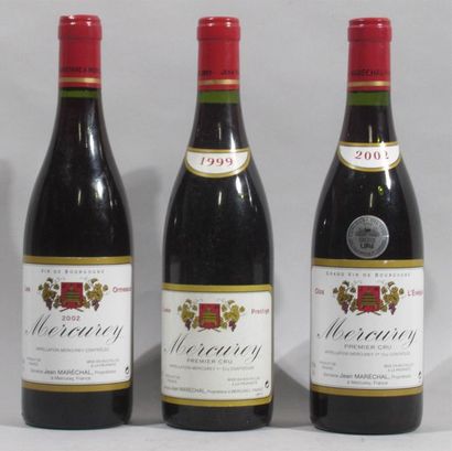 null 1 bouteille de Mercurey "Cuvée Prestige" 1er cru Domaine Jean Maréchal 1999...
