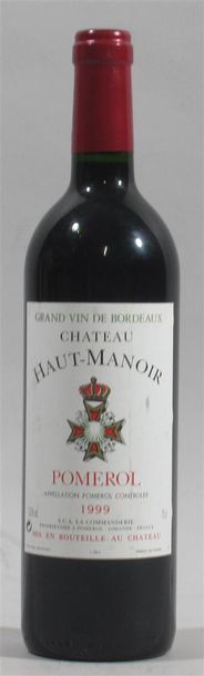 null 1 bouteille de Château Haut Manoir SCA La Commanderie Pomerol 1999