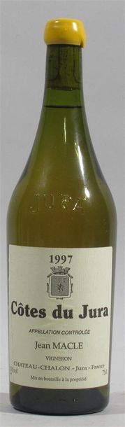 null 1 bouteille de Château Chalon Côtes du Jura Jean Macle blanc 1997