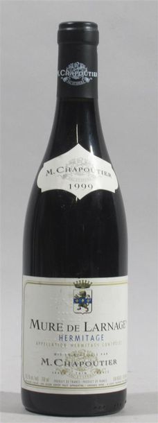 null 1 bouteille de Mure de Larnage "Hermitage" M. Chapoutier 1999