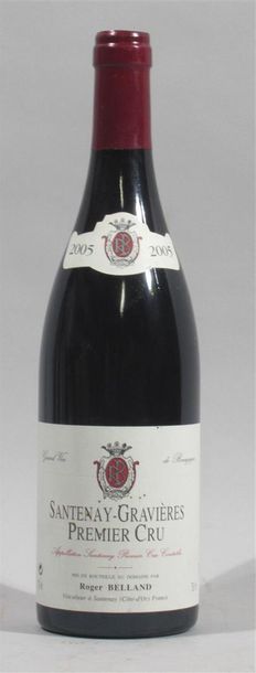 null 1 bouteille de Santenay-Gravières 1er cru Domaine Roger Belland 2005