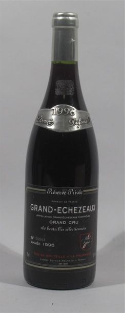null 1 bouteille de GRAND ECHEZEAUX Grand Cru Domaine Dufour (bouteille numérotée)...