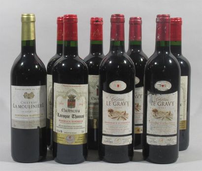 null 4 bouteilles de Chateau Laroque Thomas Bordeaux supérieur 2010 - 2 bouteilles...