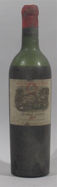 null 1 bouteille de CHATEAU LAFITE - 1944 (vidange)