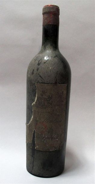 null 1 bouteille  de CHATEAU MONTROSE SAINT ESTEPHE Domaine CHARMOLUE - 1924 (niveau...