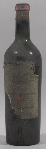 null 1 bouteille de CHATEAU MONTROSE SAINT ESTEPHE Domaine CHARMOLUE - 1924 (niveau...