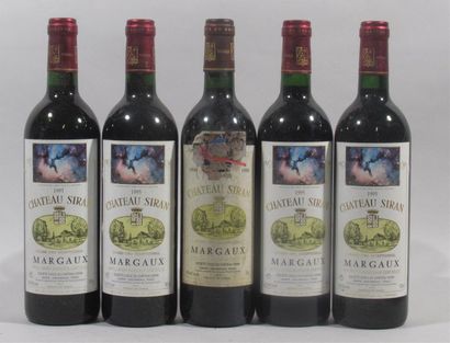 null 4 bouteilles CHATEAU SIRAN MARGAUX - 1995 - 1 bouteille CHATEAU SIRAN MARGAUX...