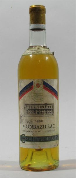 null 1 bouteille de MONBAZILLAC Echenauer 1960