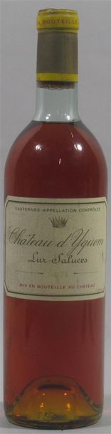 null 1 bouteille de CHATEAU D'YQUEM LUR-SALUCES - 1971