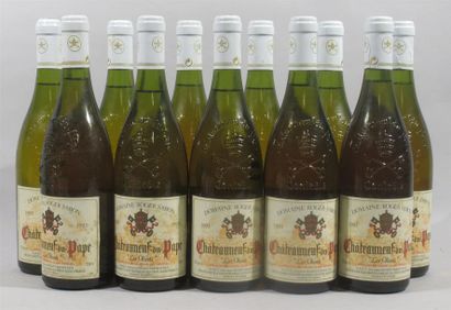 null 11 bouteilles CHATEAUNEUF DU PAPE "LES OLIVETS" 1993
