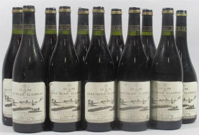 null 11 bouteilles MAS de DAUMAS GASSAC - 1992 - 1994 - 2000