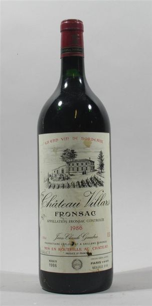 null 1 Magnum de CHATEAU VILLARS Fronsac Jean Claude Gaudrie propriétaire exploitant...