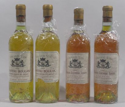 null 2 bouteilles CHATEAU D'ASCONNE LANERE LOUPIAC - 1964 - 2 bouteilles CHATEAU...