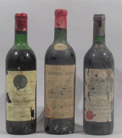 null 1 bouteille CHATEAU BOIRESSE Graves - 1970 (niveau bas) 1 bouteille CHATEAU...
