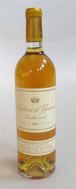 null 1 bouteille de CHATEAU YQUEM LUR SALUCES 2001
