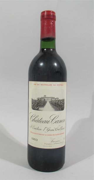 null 1 bouteille de CHATEAU CANON Saint Emilion Premier Cru Classé FOURNIER propriétaire...