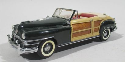 null FRANKLIN MINT - Chrysler Town and Country convertible 1948 avec placage de ...