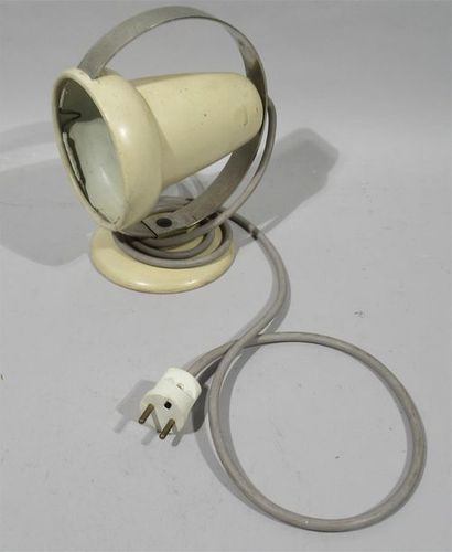 LUMIÈRE PHILIP (SP 26) - Lampe de la marque "PHILIPS" en métal laqué beige - Sur...