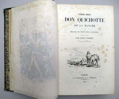 MIGUEL DE CERVANTES SAAVEDRA "L'INGENIEUX HIDALGO - Don Quichotte de la Manche" Un...