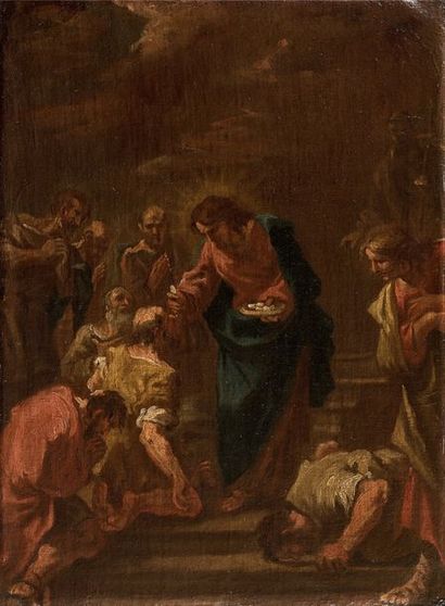 null Sebastiano RICCI (Belluno 1659 - Venise 1734)

La communion des apôtres

Toile

49,5...