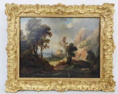 null Attributed to Charles Joseph REMOND (1795 - 1875)

Landscape 

Paper mounted...