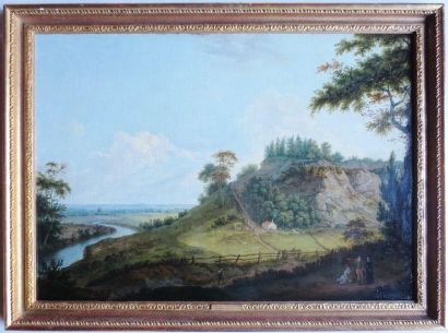 Theodore de BRUYN (1726-1804) 
View of Donington...