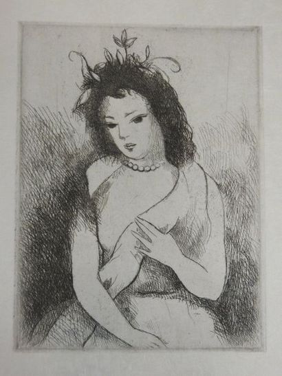 Marie LAURENCIN (1883-1956) 
Portrait de...