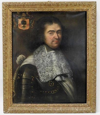 null Ecole FRANCAISE du XVIIème siècle 

Portrait de Monsieur de Boisgueret de Lavalliere....