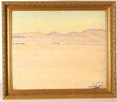 null Paul Elie DUBOIS (1886-1949)

El Oued (Algérie).

Huile sur toile signée et...