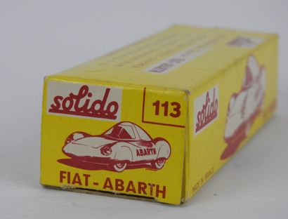 null SOLIDO Réf. 113 : Fiat Abarth, rouge. Neuve en boite.