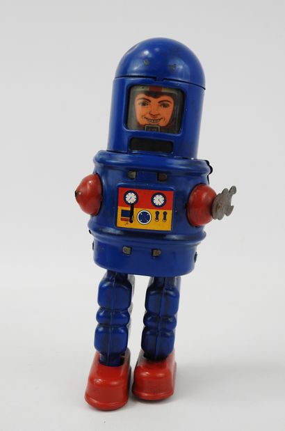 null Robot Roby Robot - manque 1 bras - Haut. 22 cm