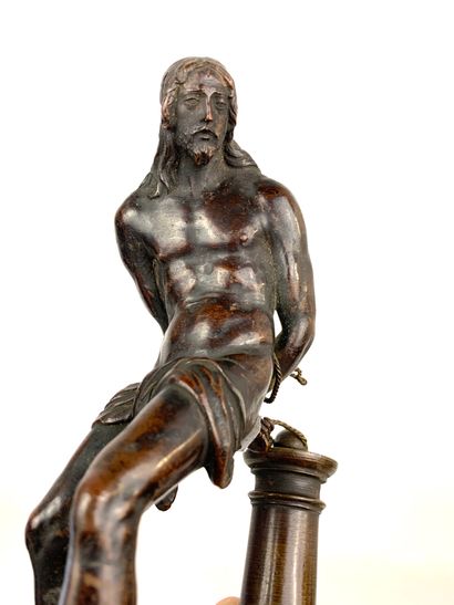 null Bronze FIGURE representing Christ at the column

Attributed to Antonio Susini...