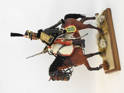 LELIEPVRE Eugène (1908-2013) Figurine à cheval...