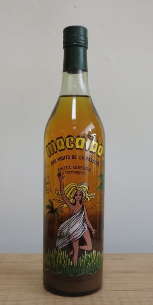 null 1 bouteille 

Macaïdo exoticboisson à l'armagnac, fruit de la passion.

70 cl

dans...