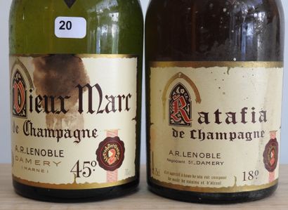 null 2 bouteilles

Ratafia de champagne et vieux marc de champagne de chez A. R ...
