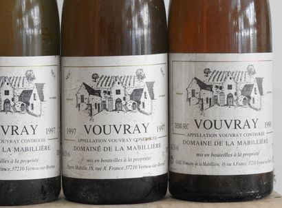 null 6 bouteilles

1 bouteille de Vouvray domaine de la Mabillière - 1990

1 bouteille...