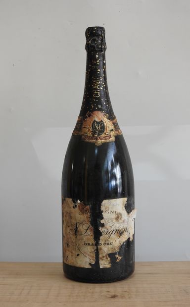 1 magnum 
J. L Vergnon, champagne grand cru...