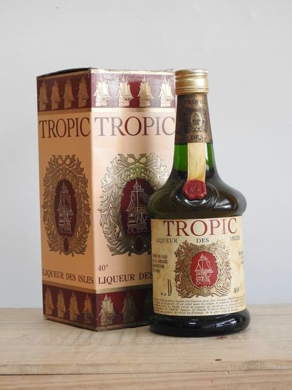 null 1 bouteille

Tropic, liqueur des Isles par la compagnie métropolitaine des rhums

70...