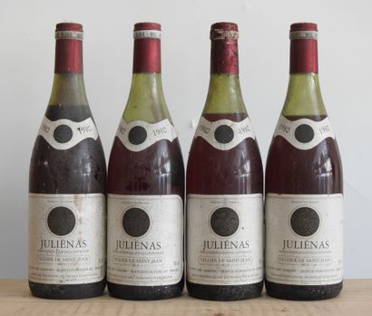 4 bouteilles

Juliénas - Cellier de Saint...