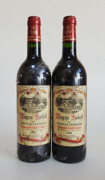 null 2 bouteilles

Mayne Soleil du château Lemayne - Puisseguin - Saint Emilion -...