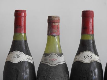 null 5 bouteilles

1 bouteille seigneurie de posanges - Bourgogne - 1979

1 bouteille...